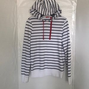 STRIPPED HOODIE.